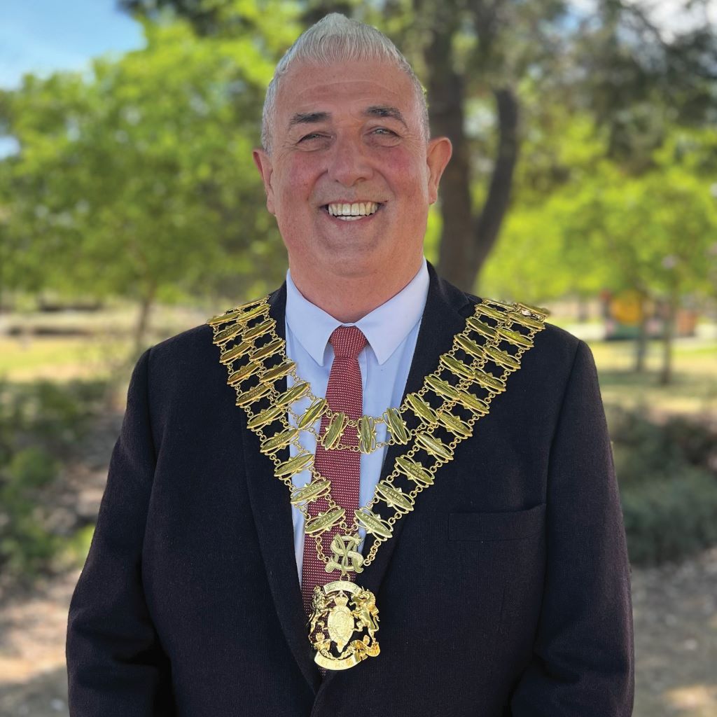 Edward River Mayor Cr John Harvie